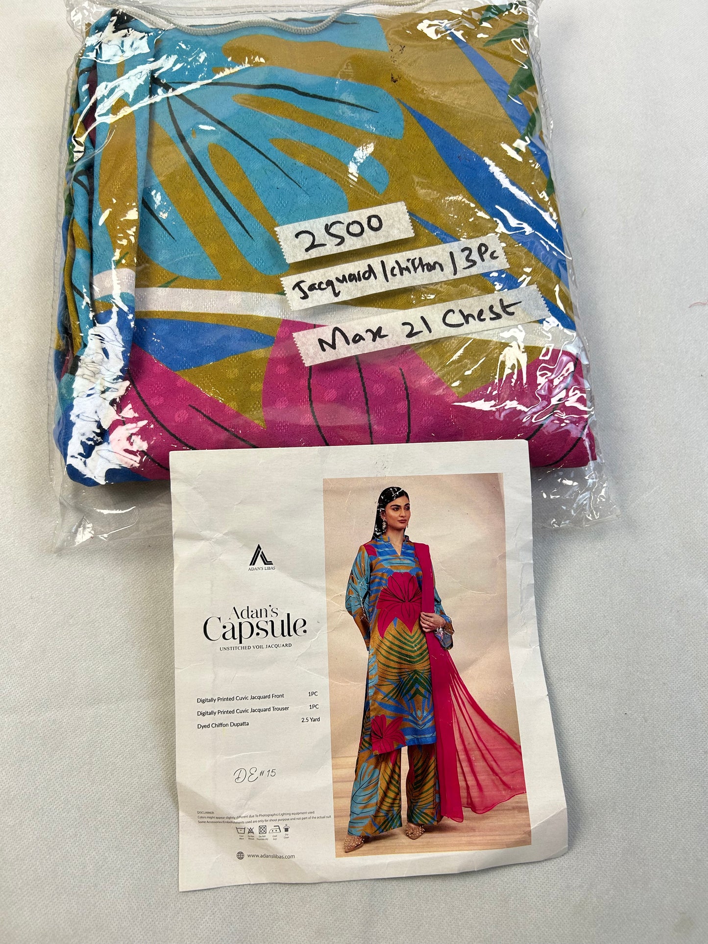 SELF JACQUARD 3 PC