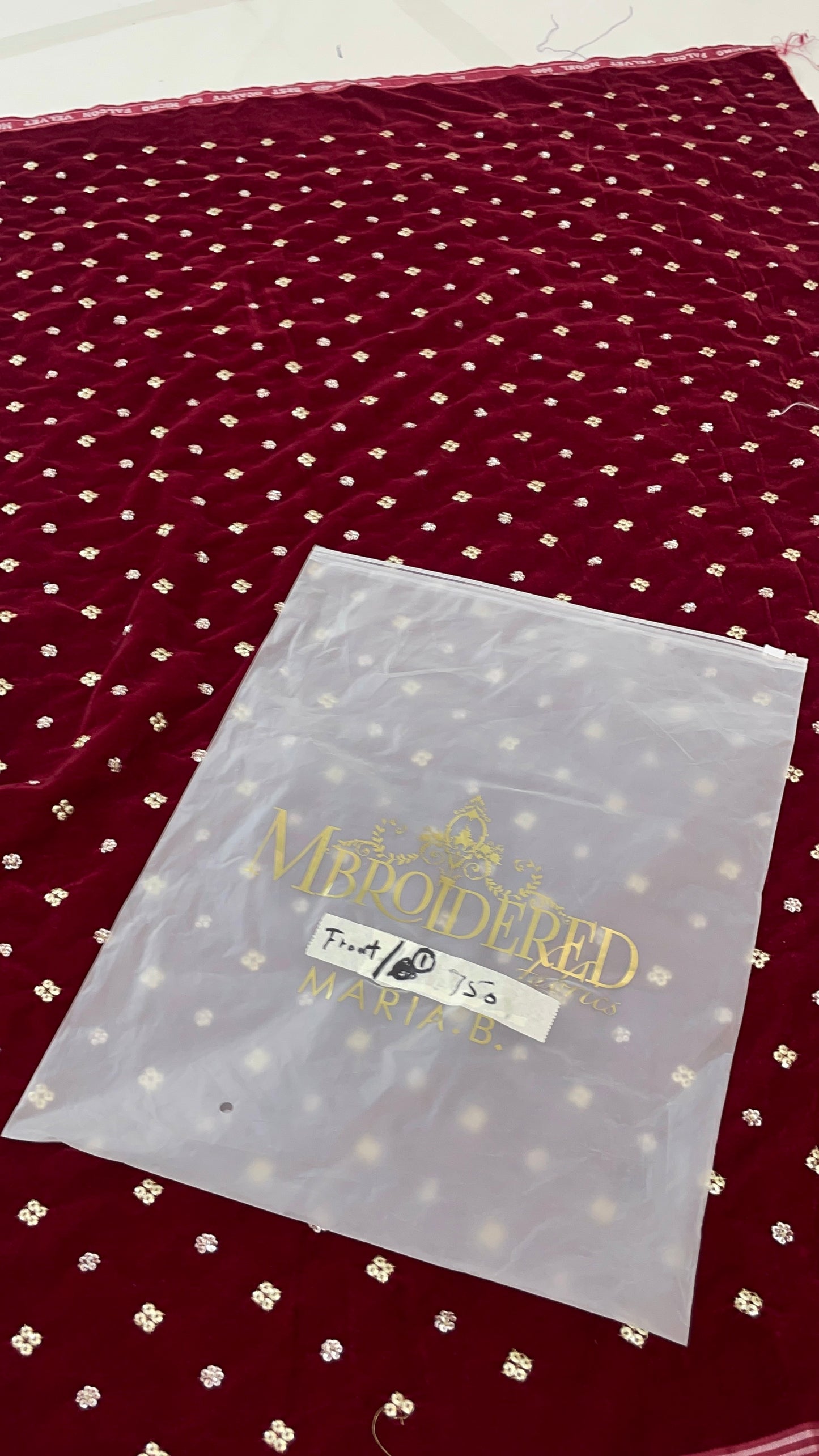 VELVET FRONT