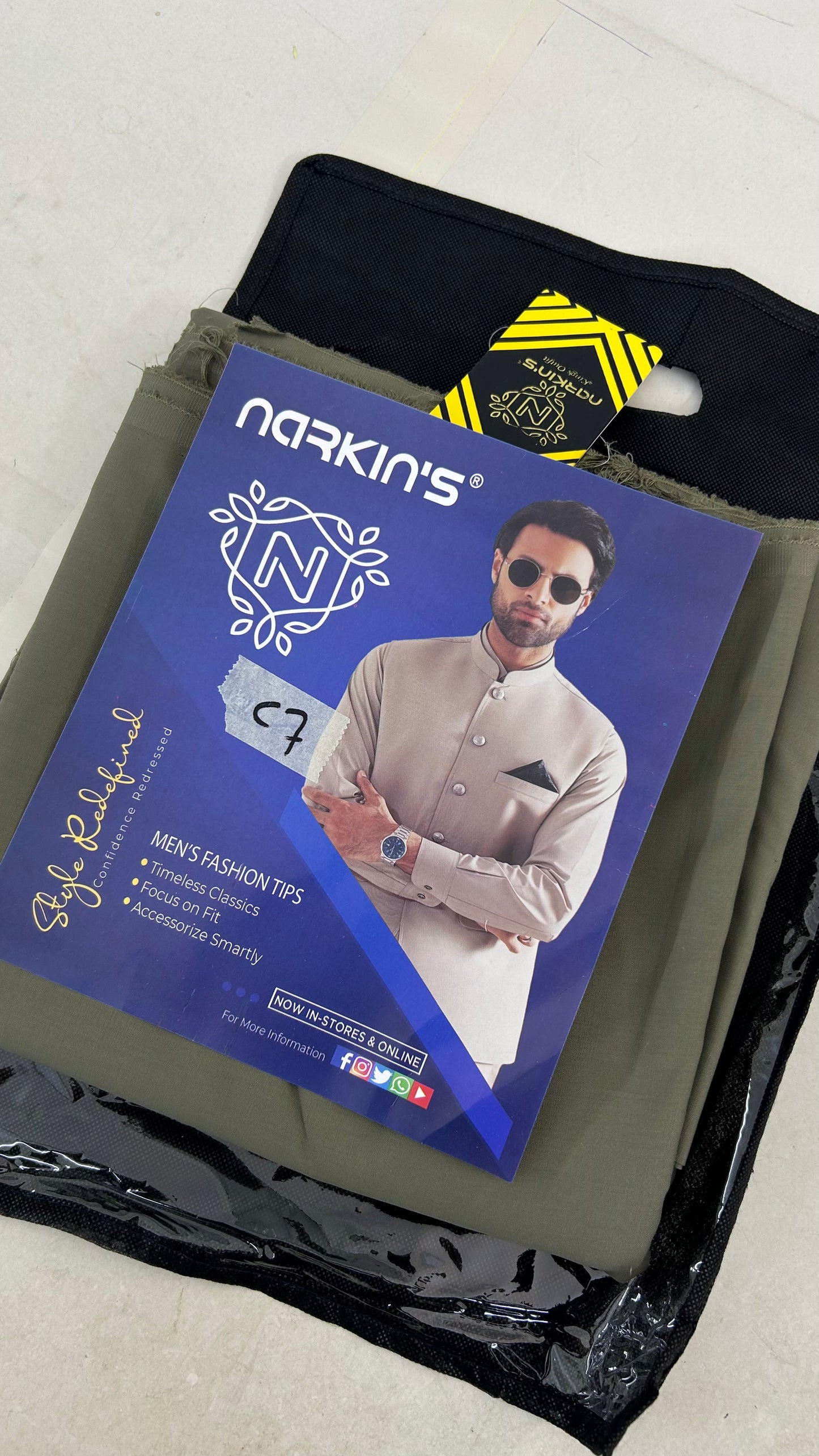 NARKIN GENTS WASH N WEAR