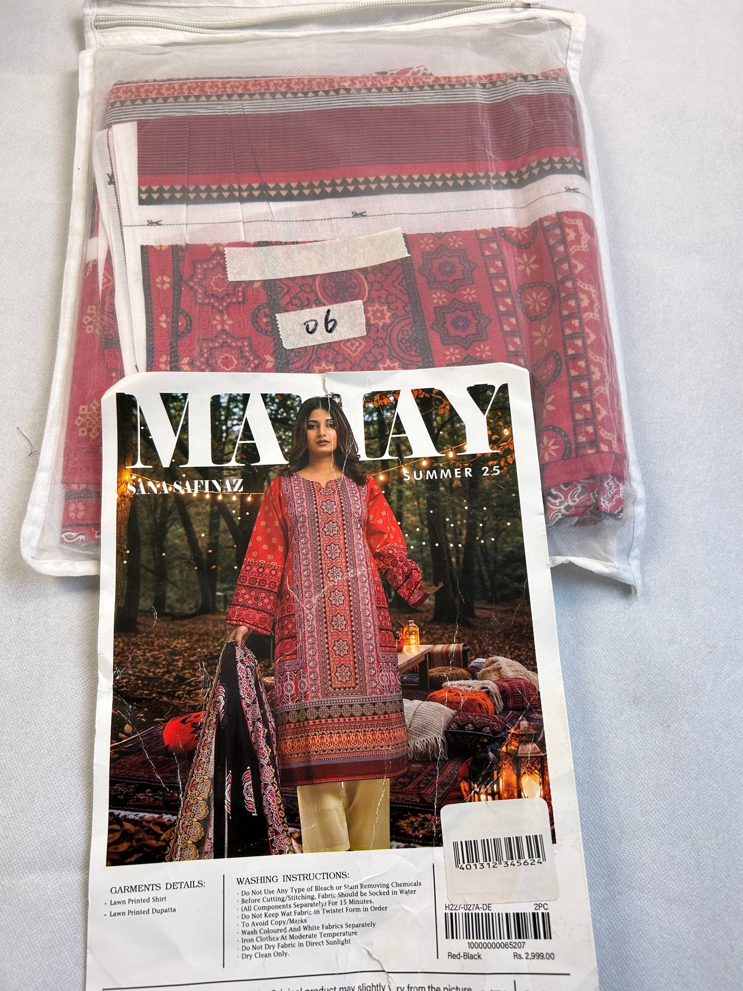Lawn 2 pc shirt dupatta