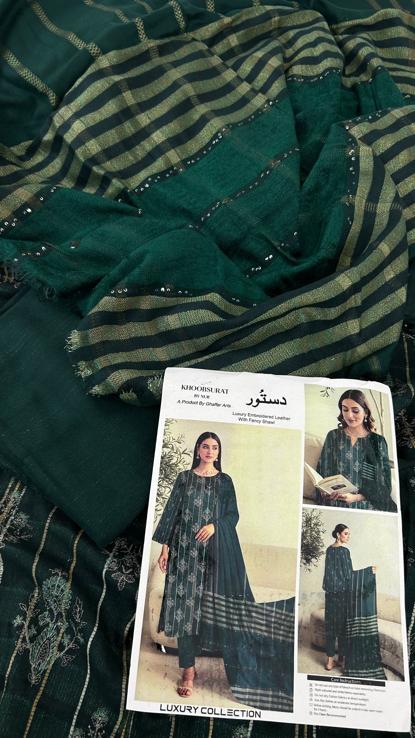 LEATHER VELVET WINTER 3 PC