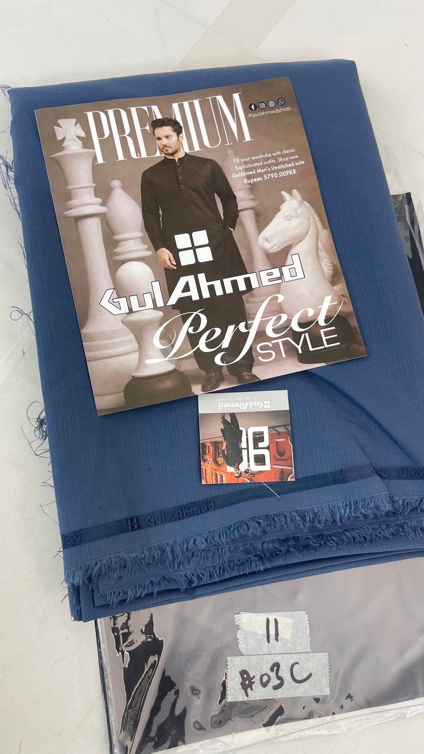 GULAHMED GENTS SELF WASH N WEAR