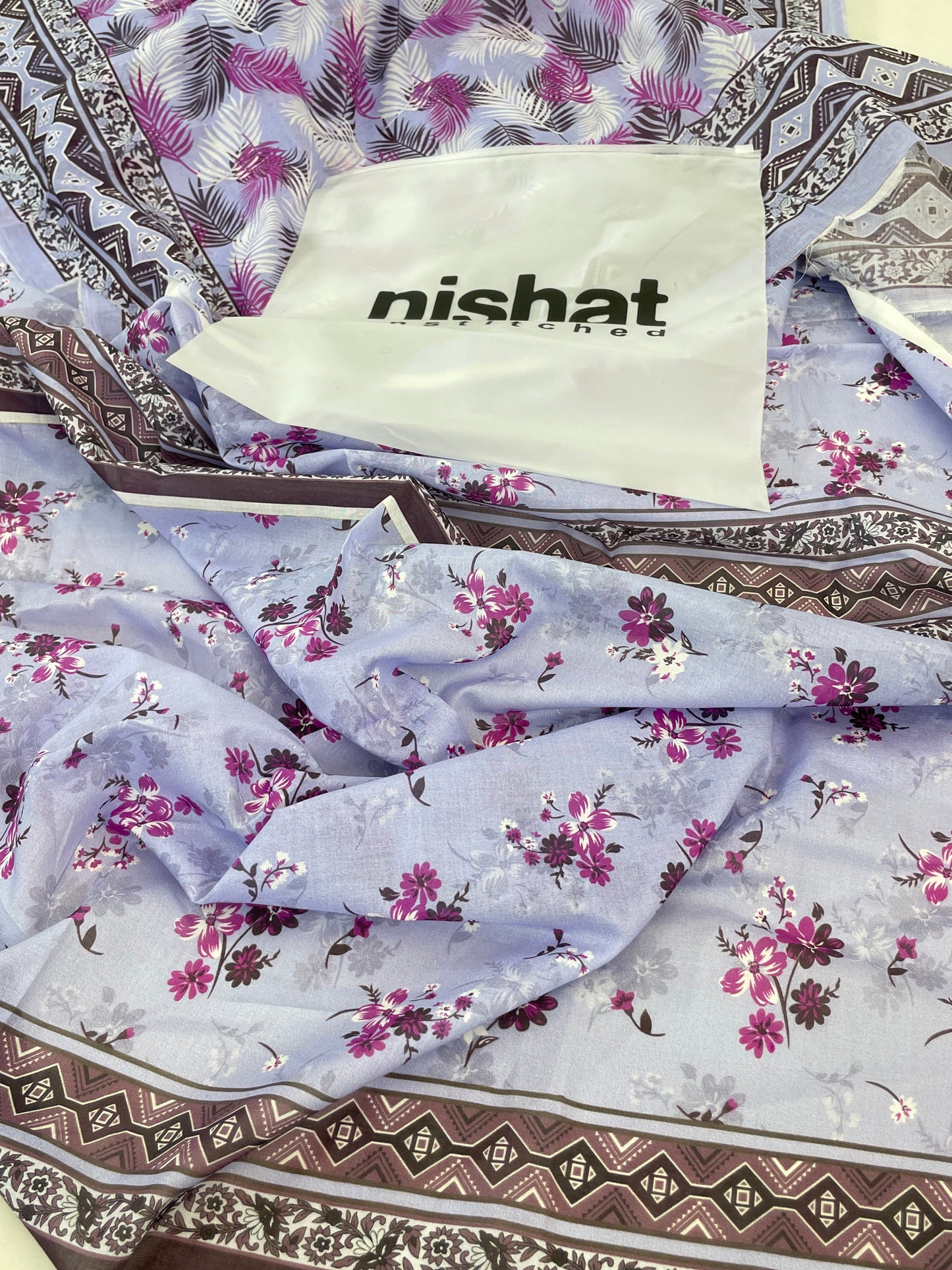 NISHAT LAWN 2 PC SHIRT DUPATTA