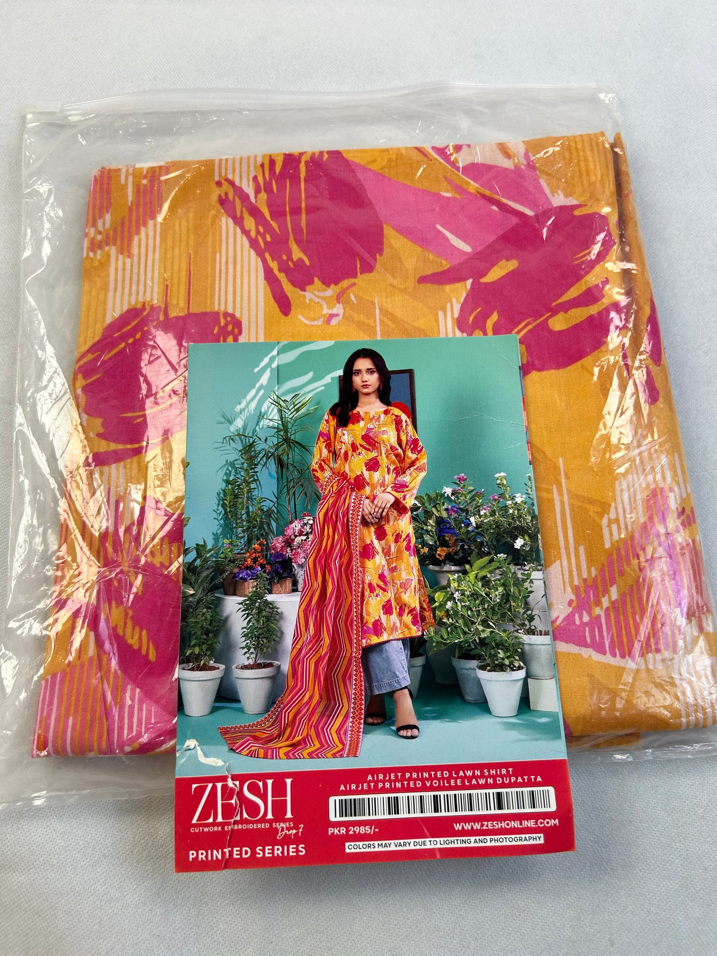 LAWN 2 PC SHIRT DUPATTA