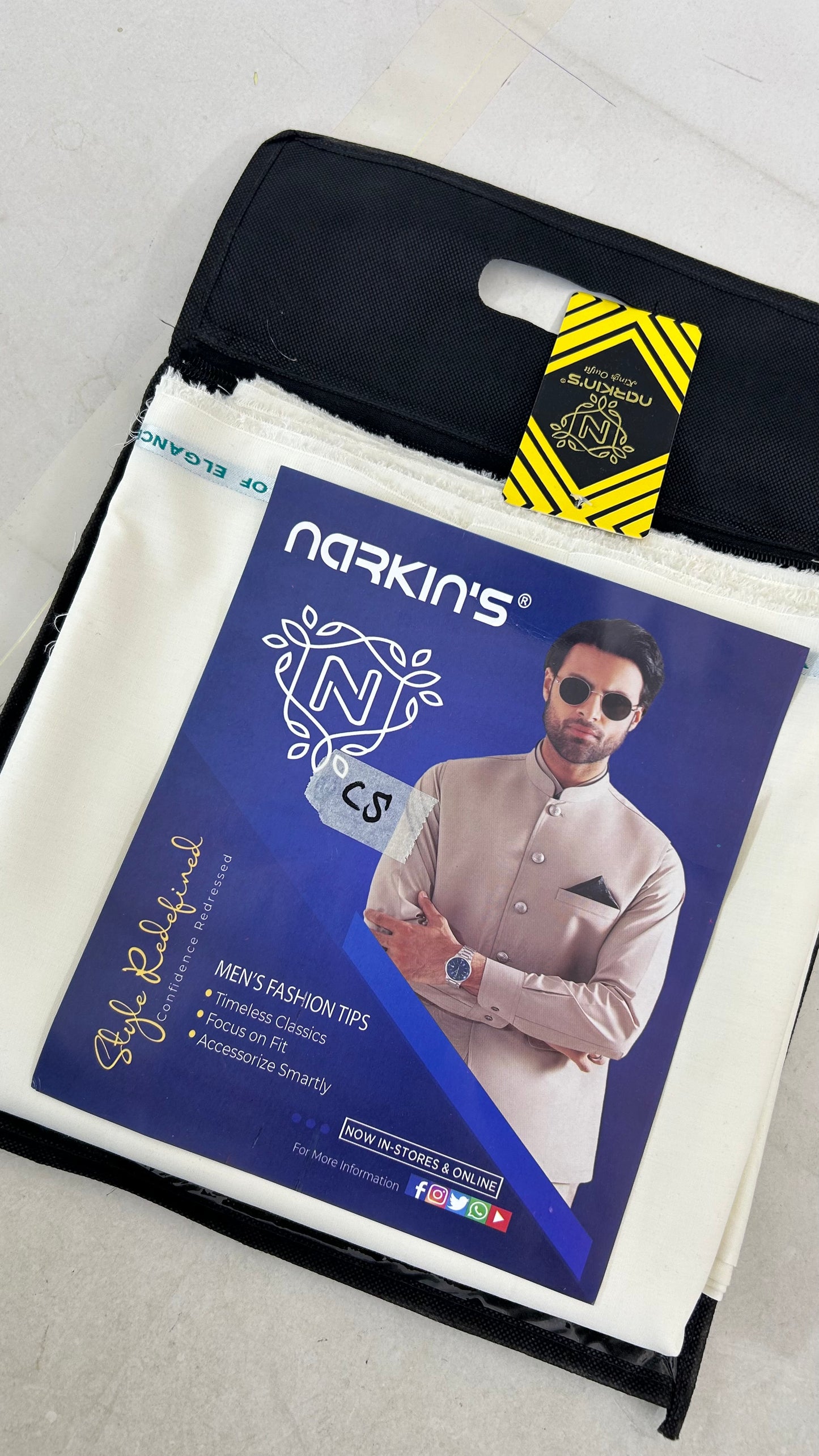 NARKIN GENTS WASH N WEAR