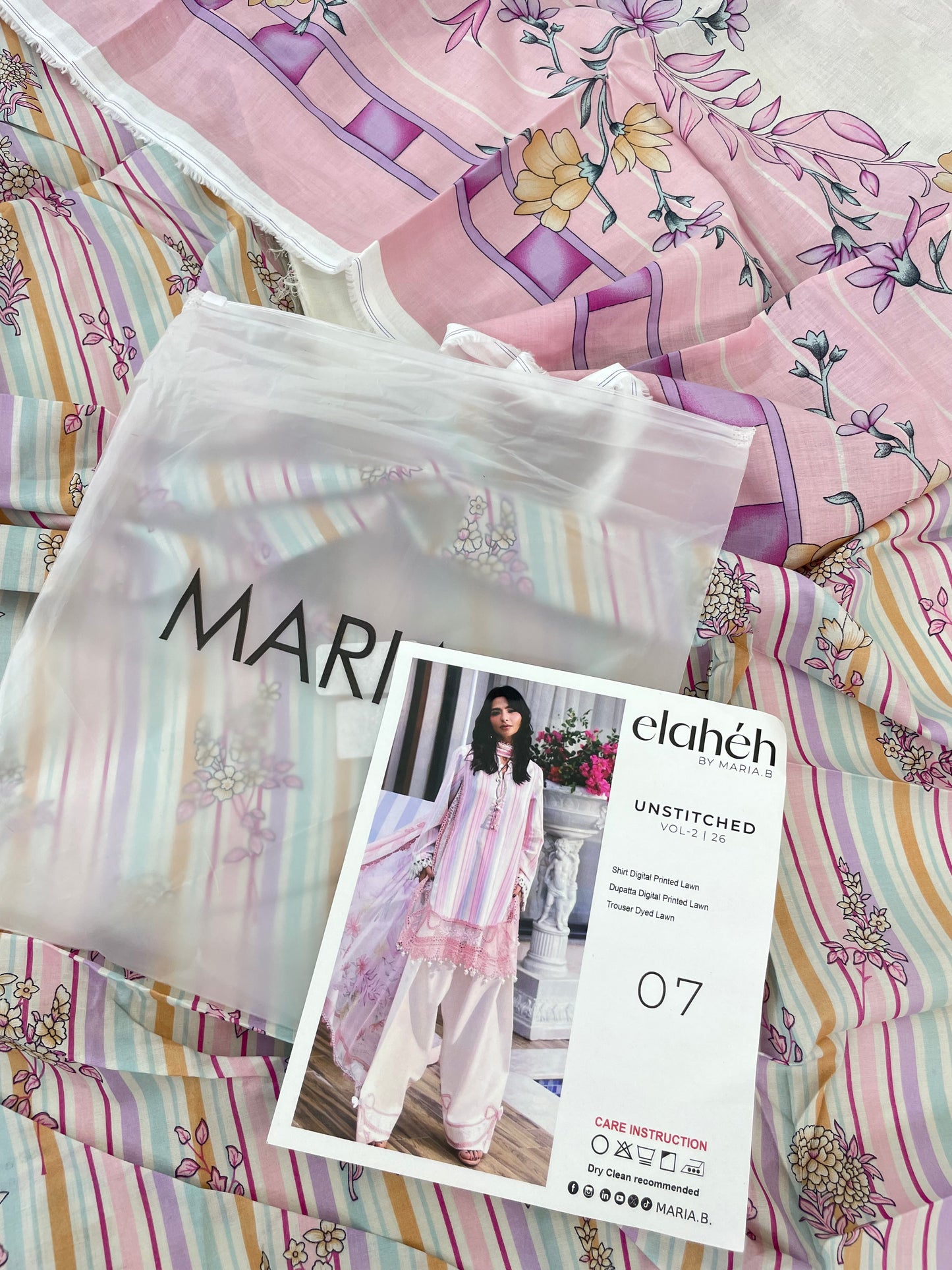MARIA B LAWN 3PC