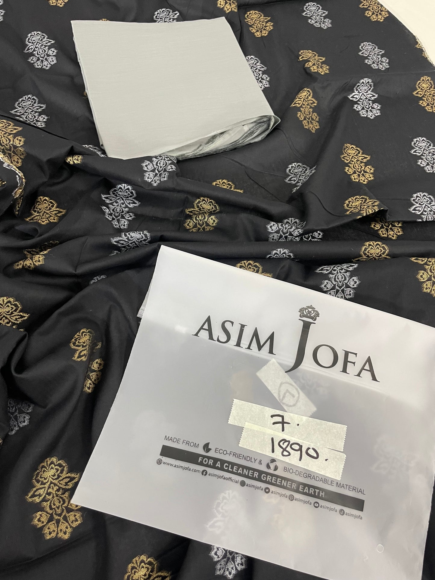 JACQUARD LAWN 2 PC SHIRT TROUSER