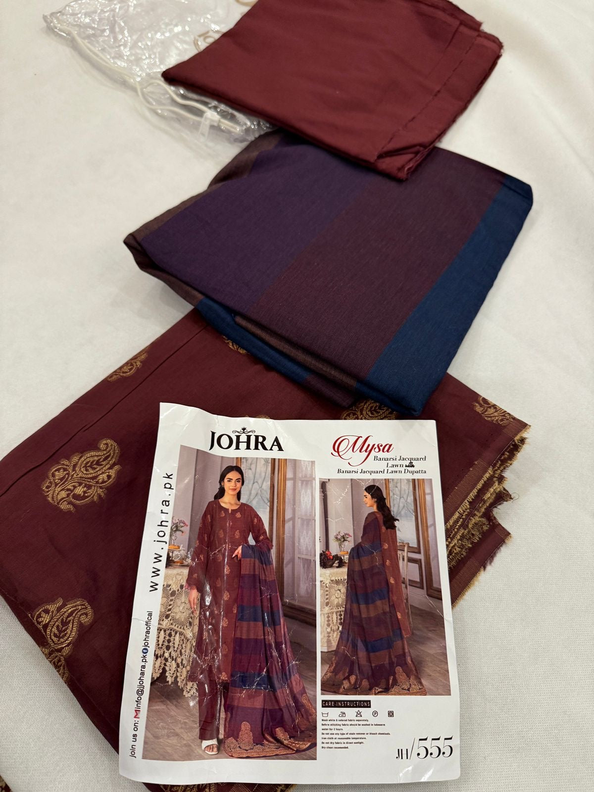 LAWN 3 PC JACQUARD