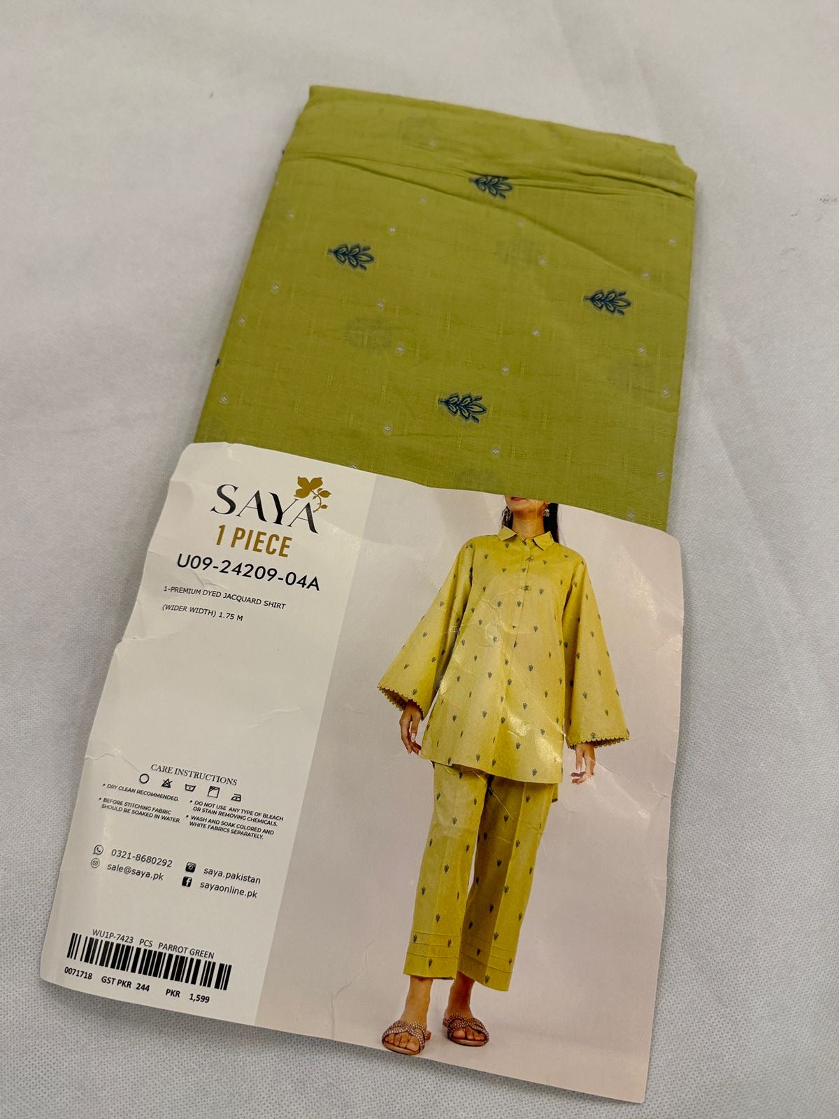 LAWN SAYA JACQUARD SHIRT