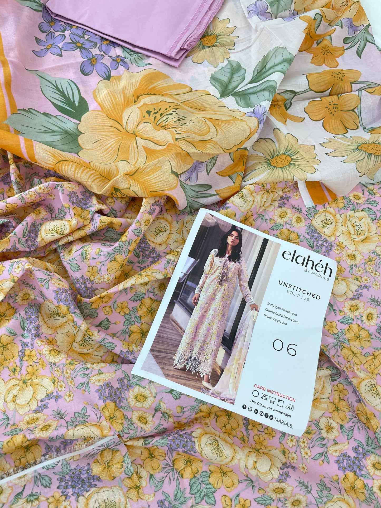 MARIA B LAWN 3PC