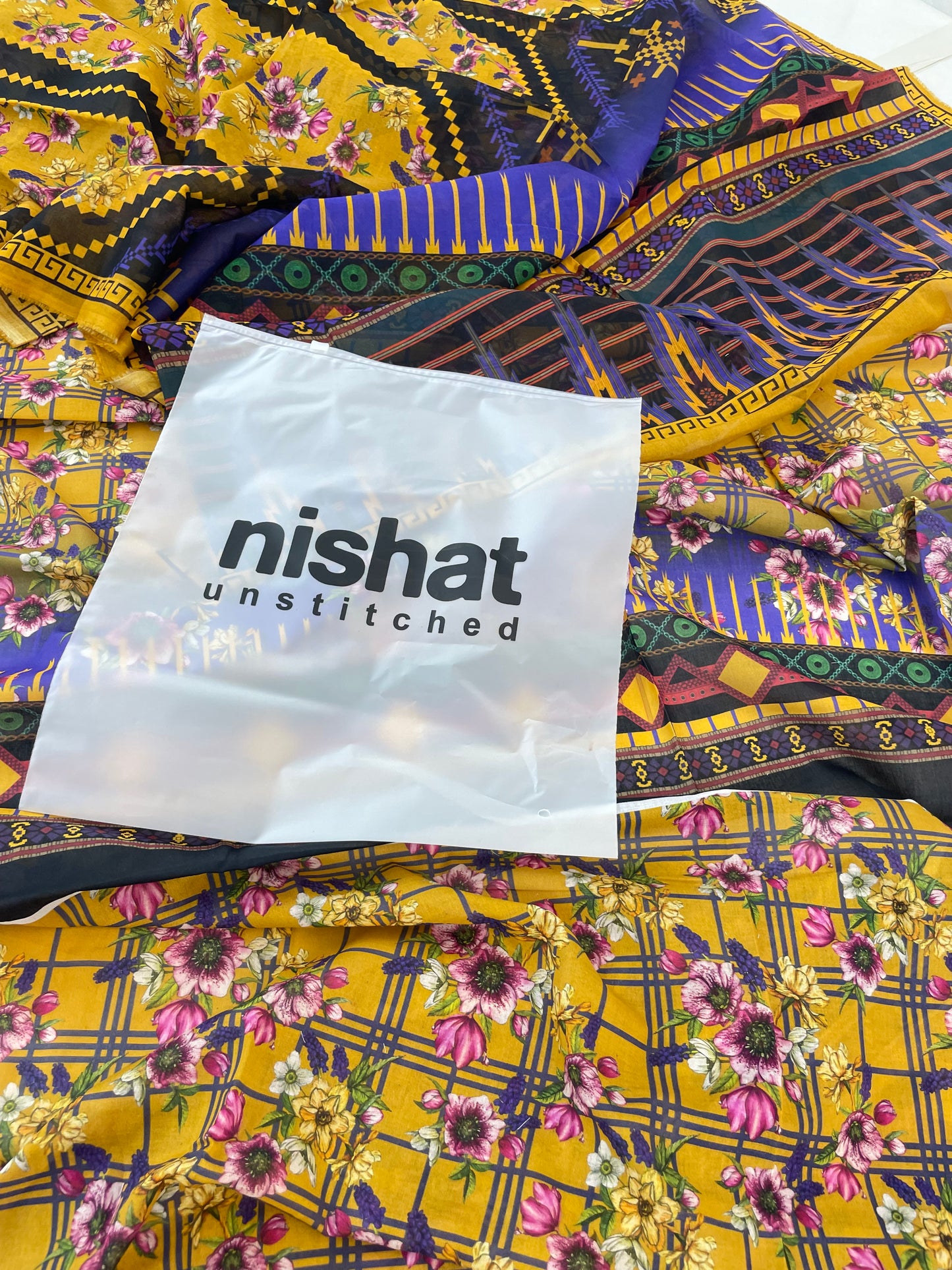 MIX BRAND 2 PC SHIRT DUPATTA