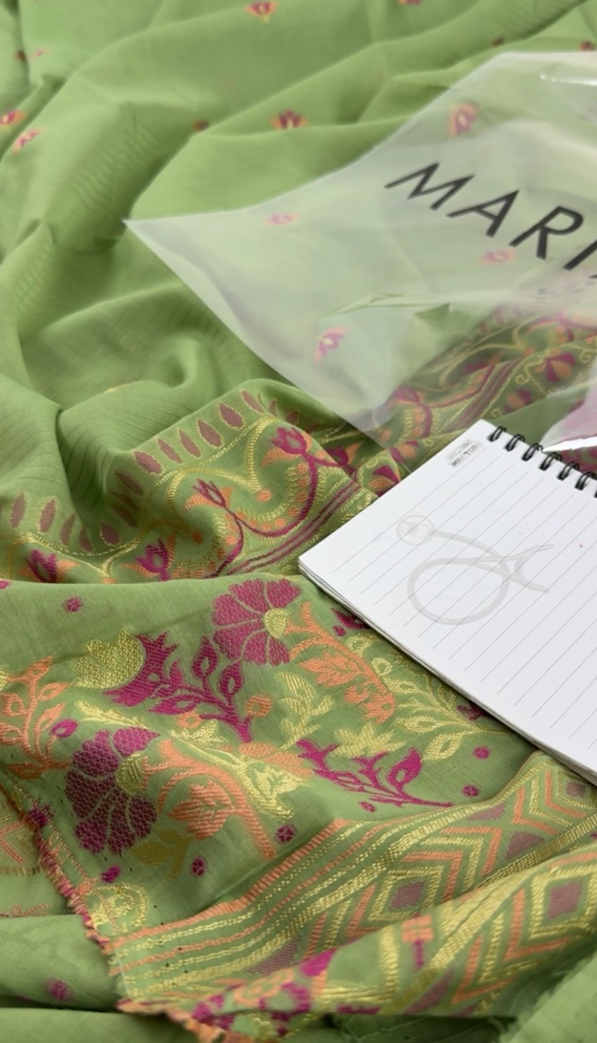 MARIA B JACQUARD LAWN 3PC