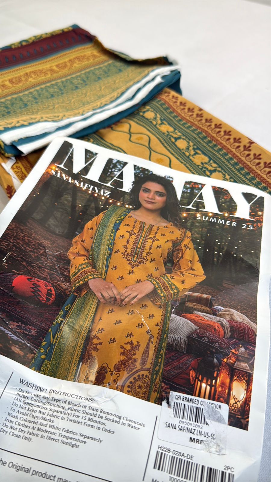 SANA SAFINAZ 2 PC