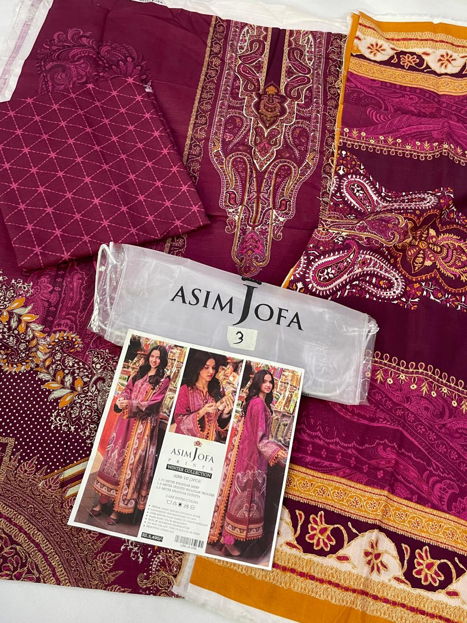 GRAND-ASIMJOFA KHADDAR 3 PC