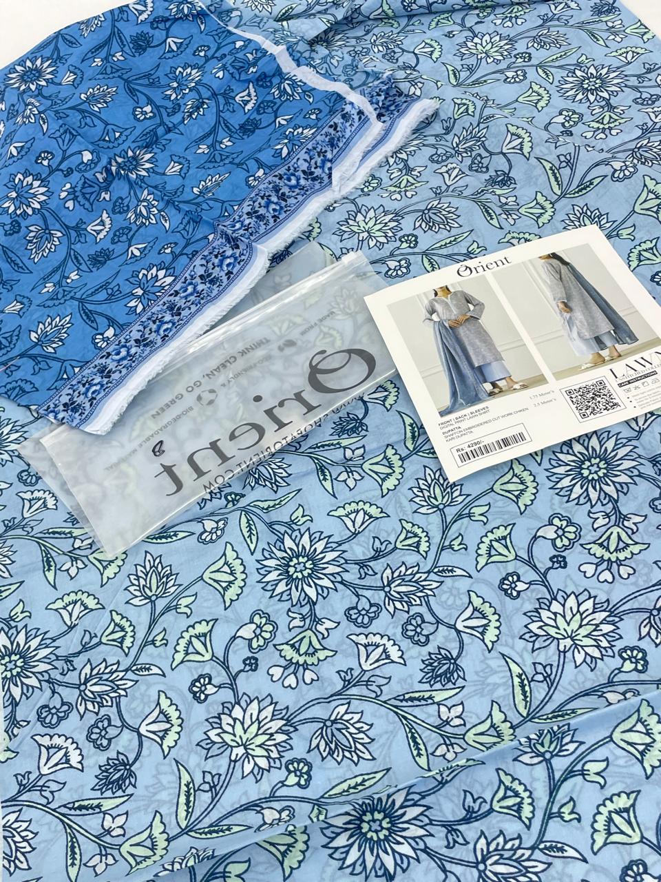 GRAND-ORIENT LAWN 2 PC SHIRT DUPATTA