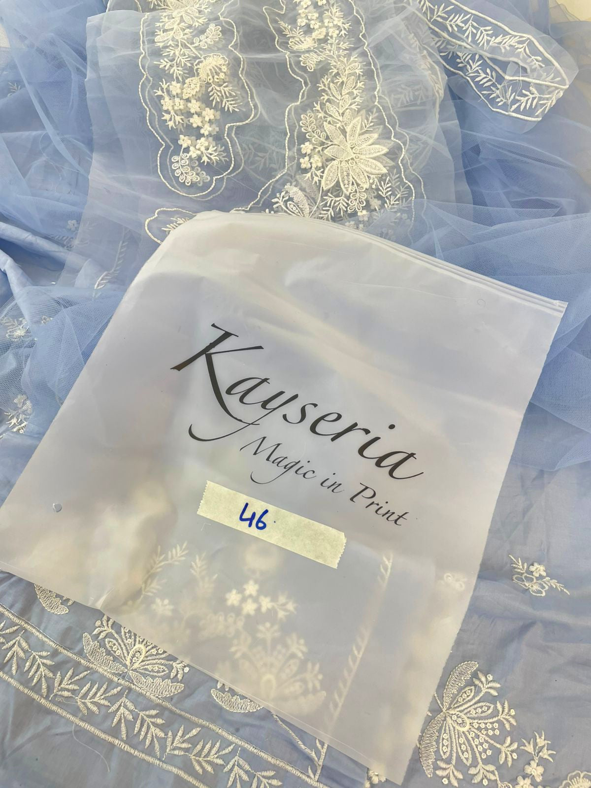 KAYSERIA EMB 2 PC SHIRT DUPATTA LAWN LUXURY