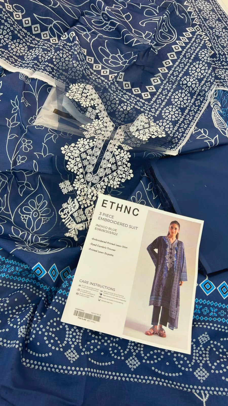 ETHNC EMB LAWN 3 PC