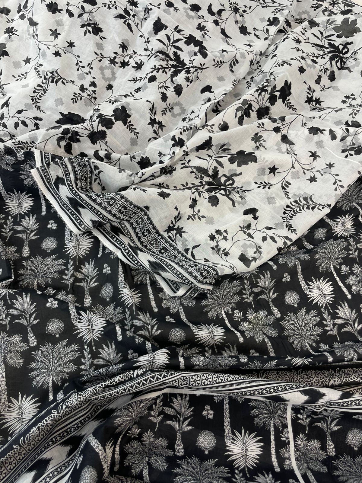 ASIMJOFA LAWN 2 PC SHIRT DUPATTA