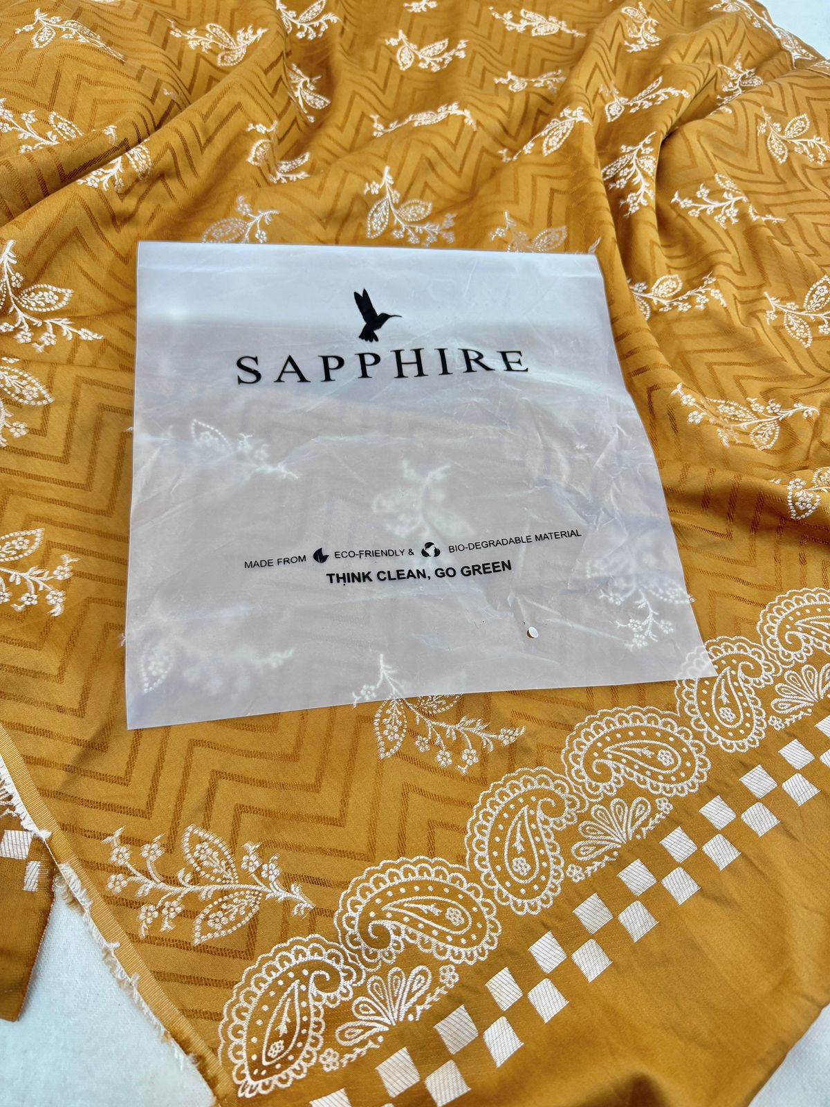 SAPPHIRE WINTER VISCOS JAQUARD 2 PC