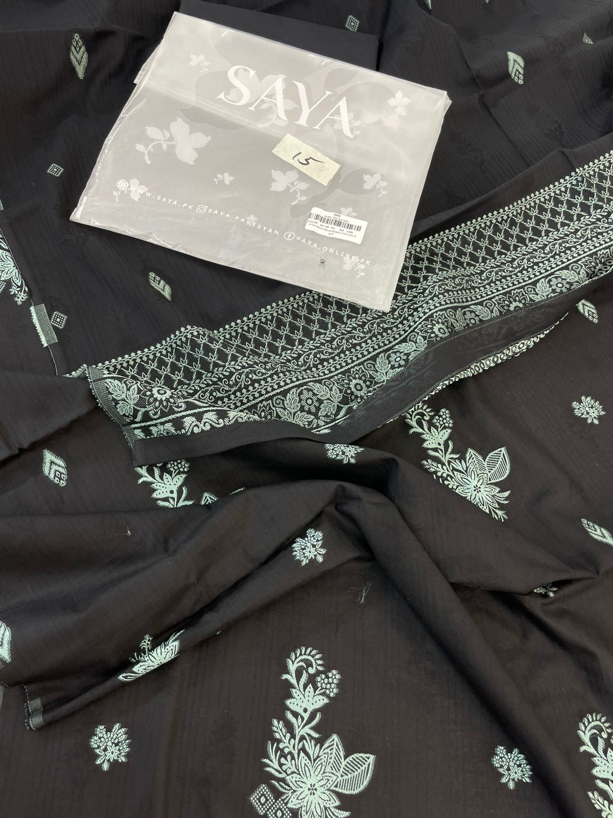 SAYA LAWN JACQUARD 3 PC