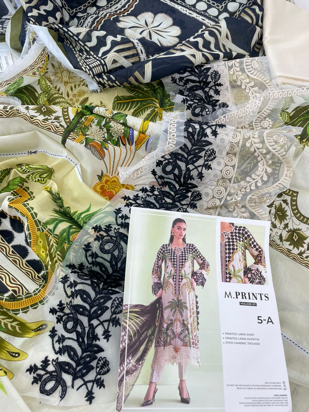 MARIA B LAWN LUXURY 3PC