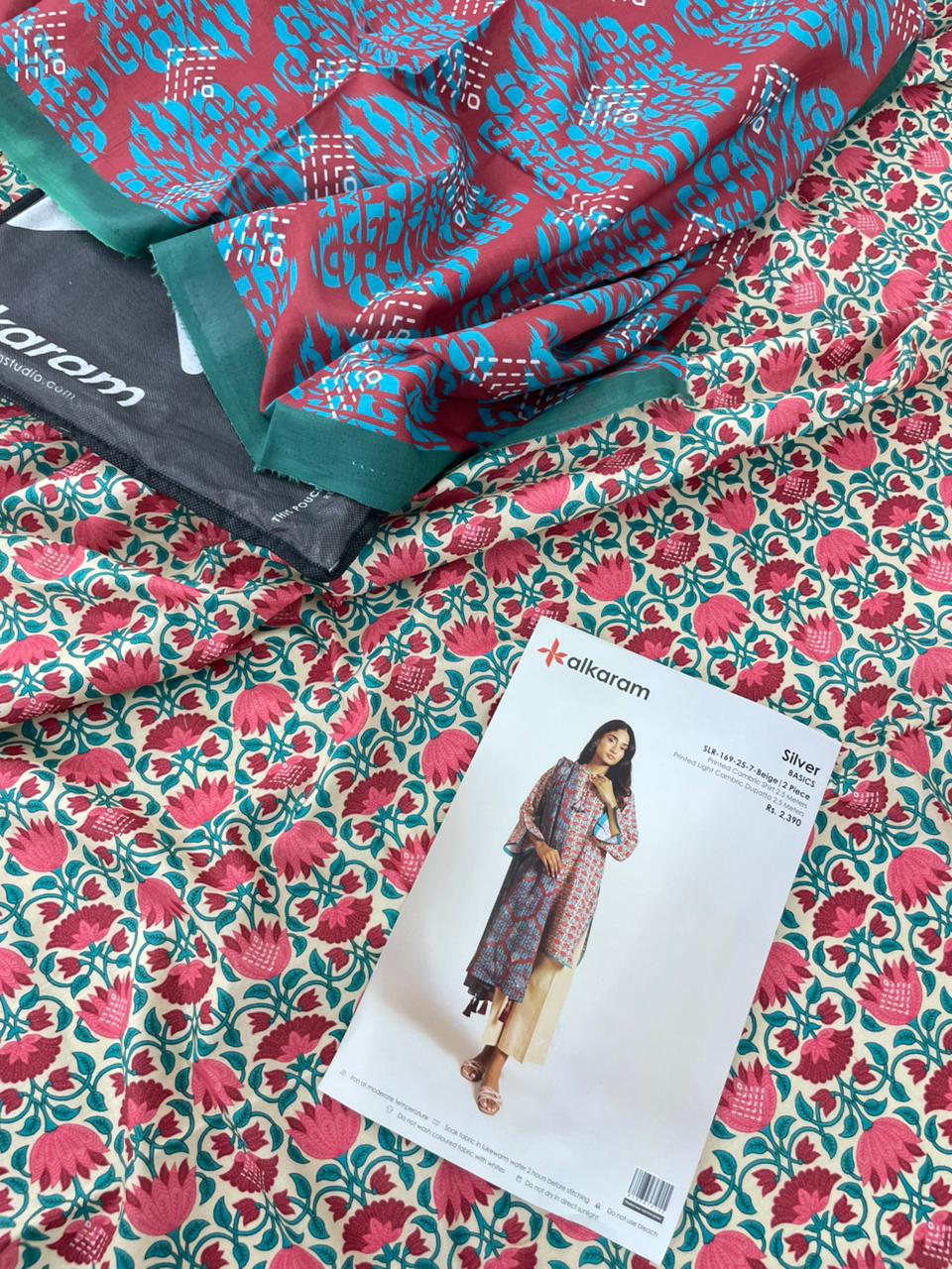 ALKARAM SHIRT DUPATTA 2PC