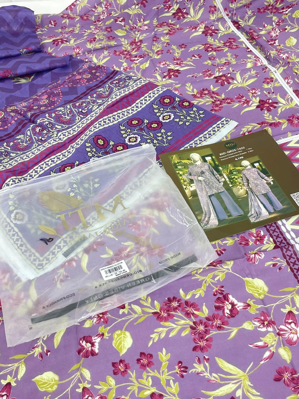GRAND-MTJ LAWN 2 PC SHIRT DUPATTA