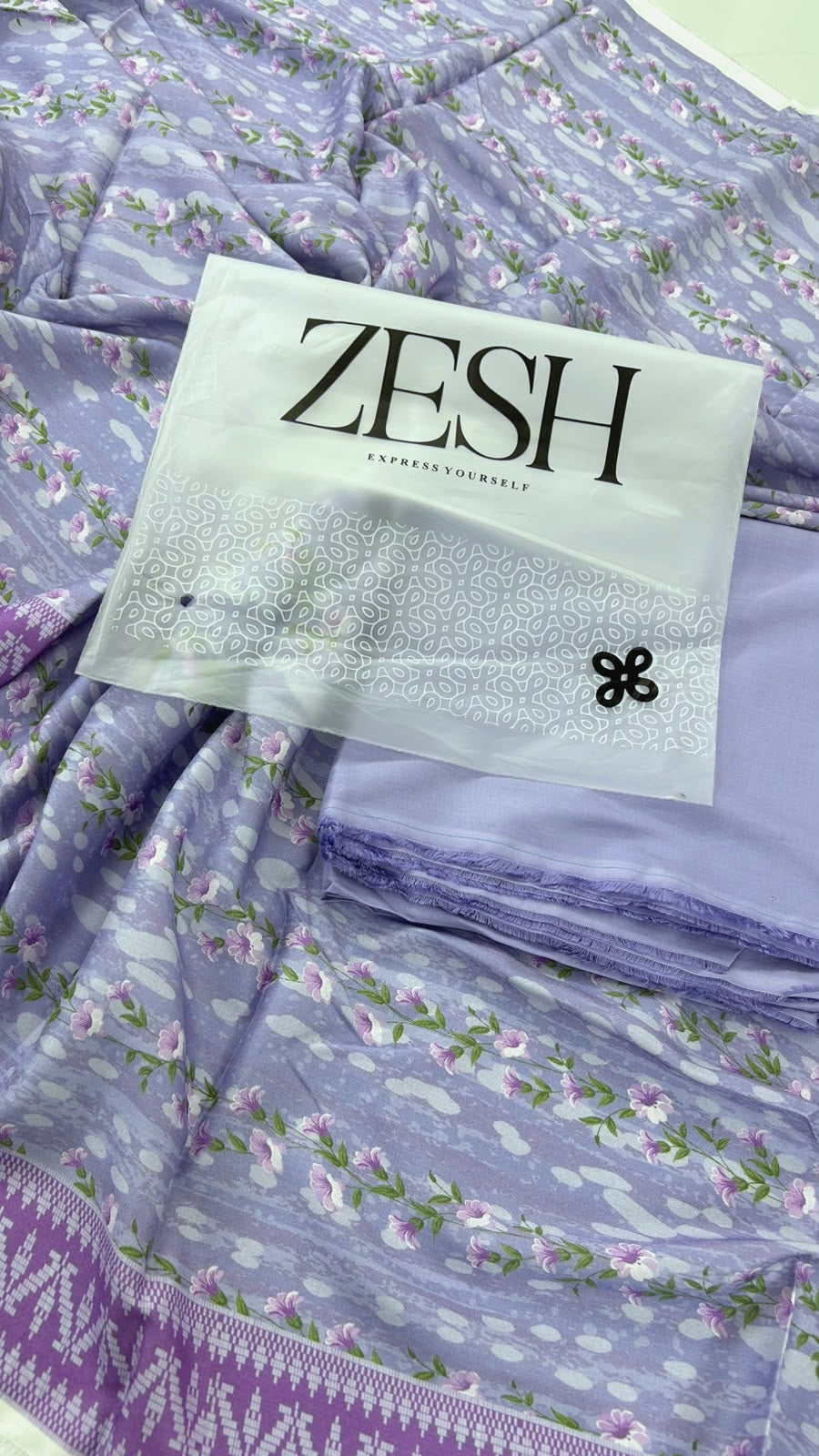 ZESH VISCOSE 2 PC SHIRT TROUSER