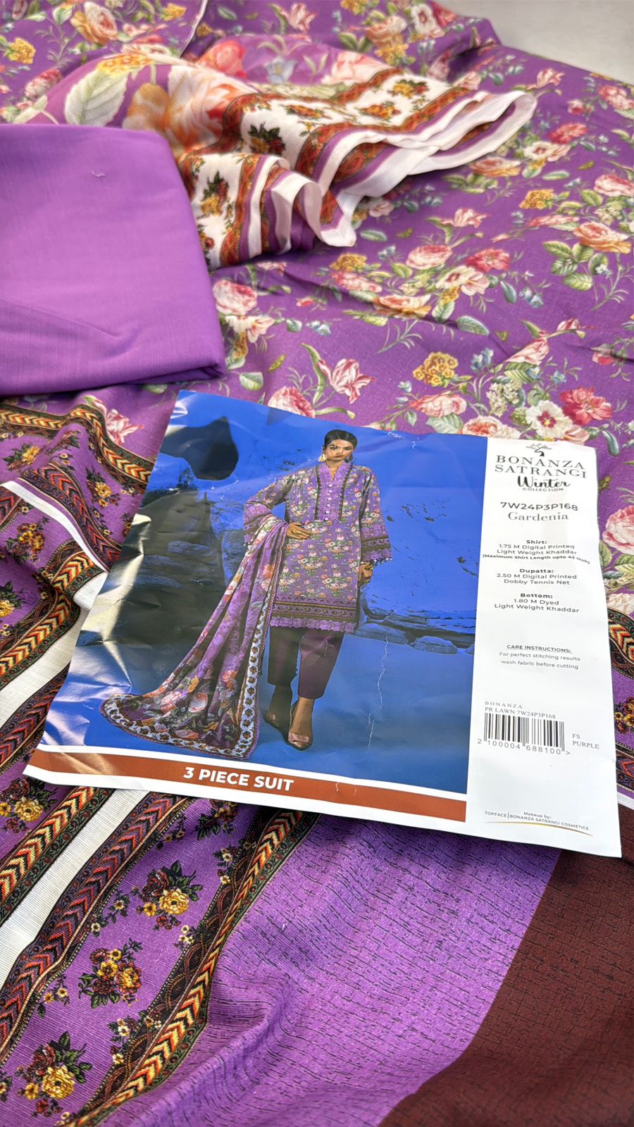 BONANZA KHADDAR 3 PC