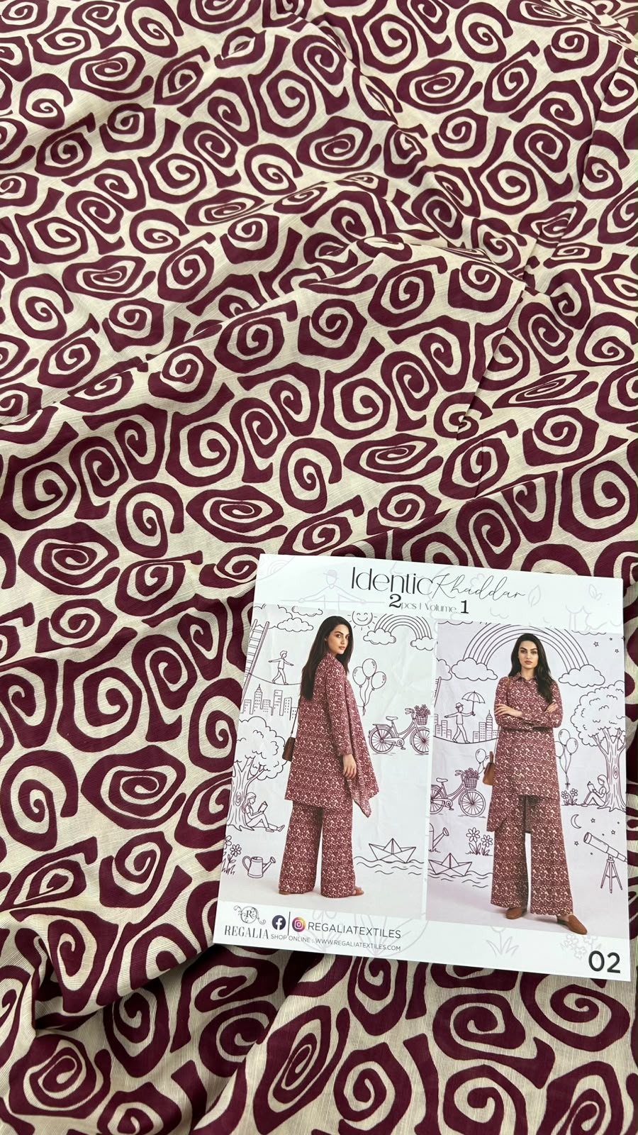 KHADDAR 2 PC SHIRT TROUSER