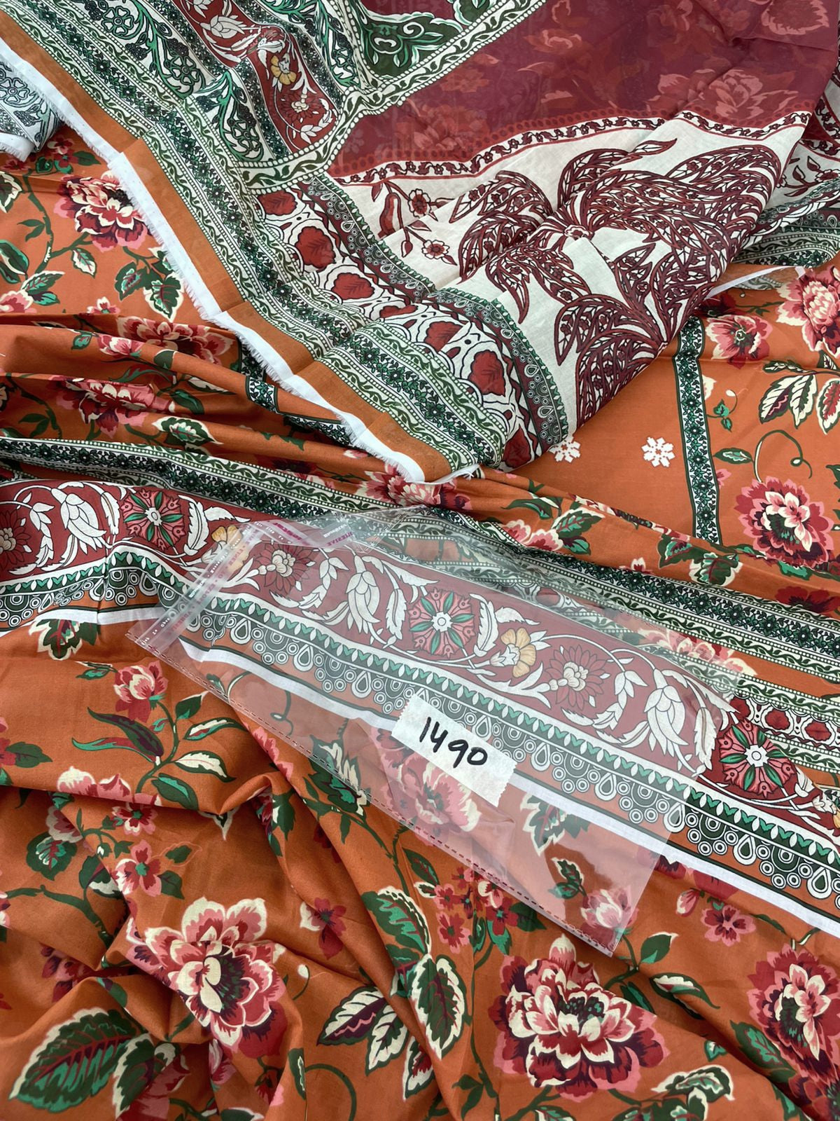 MIX BRAND SHIRT DUPATTA 2 PC