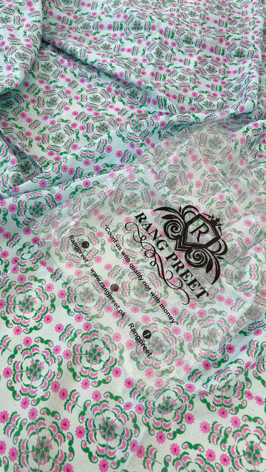 ALLOVER LAWN 2 PC SHIRT TROUSER