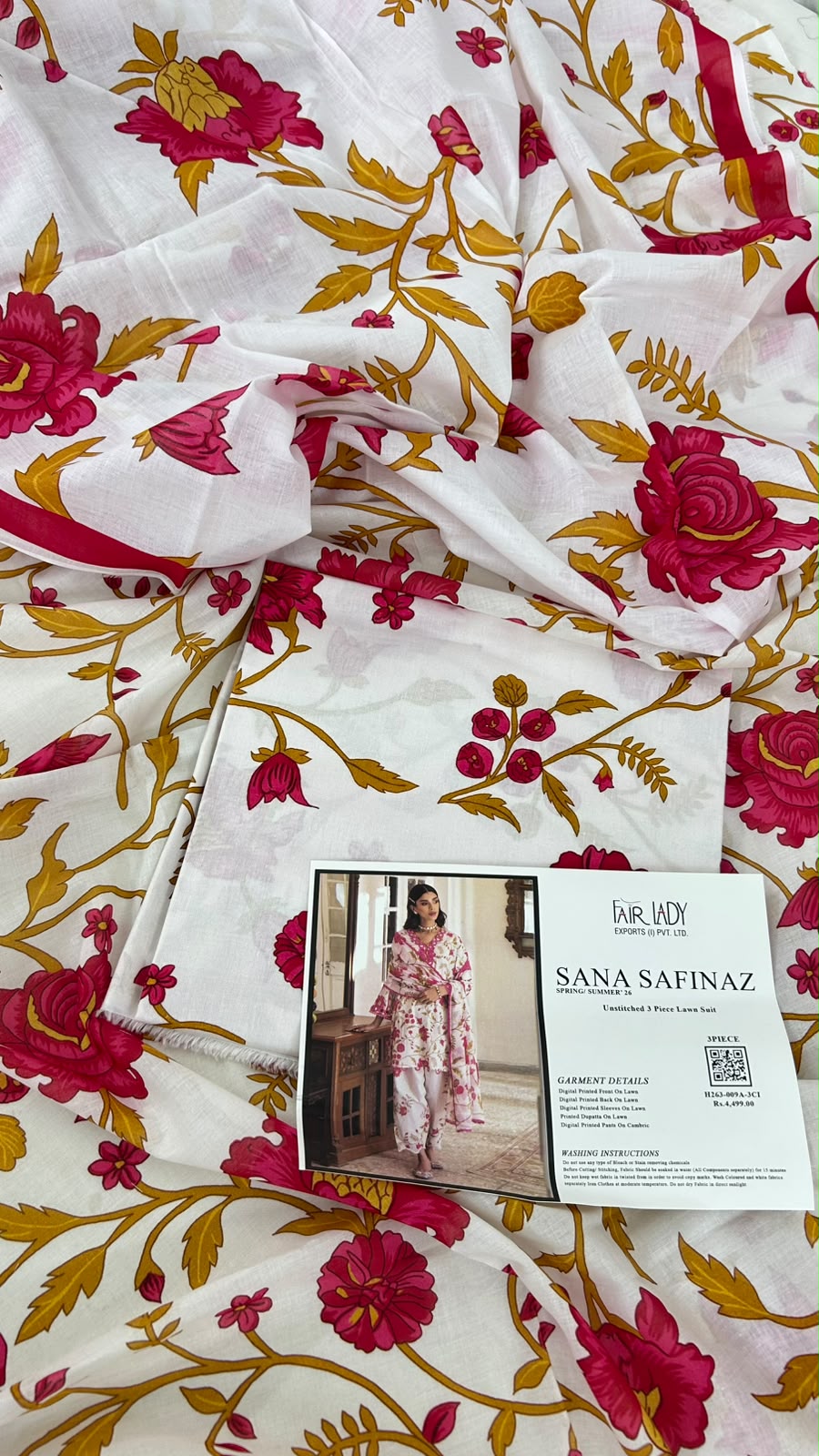 SANA SAFINAZ LAWN 3 PC