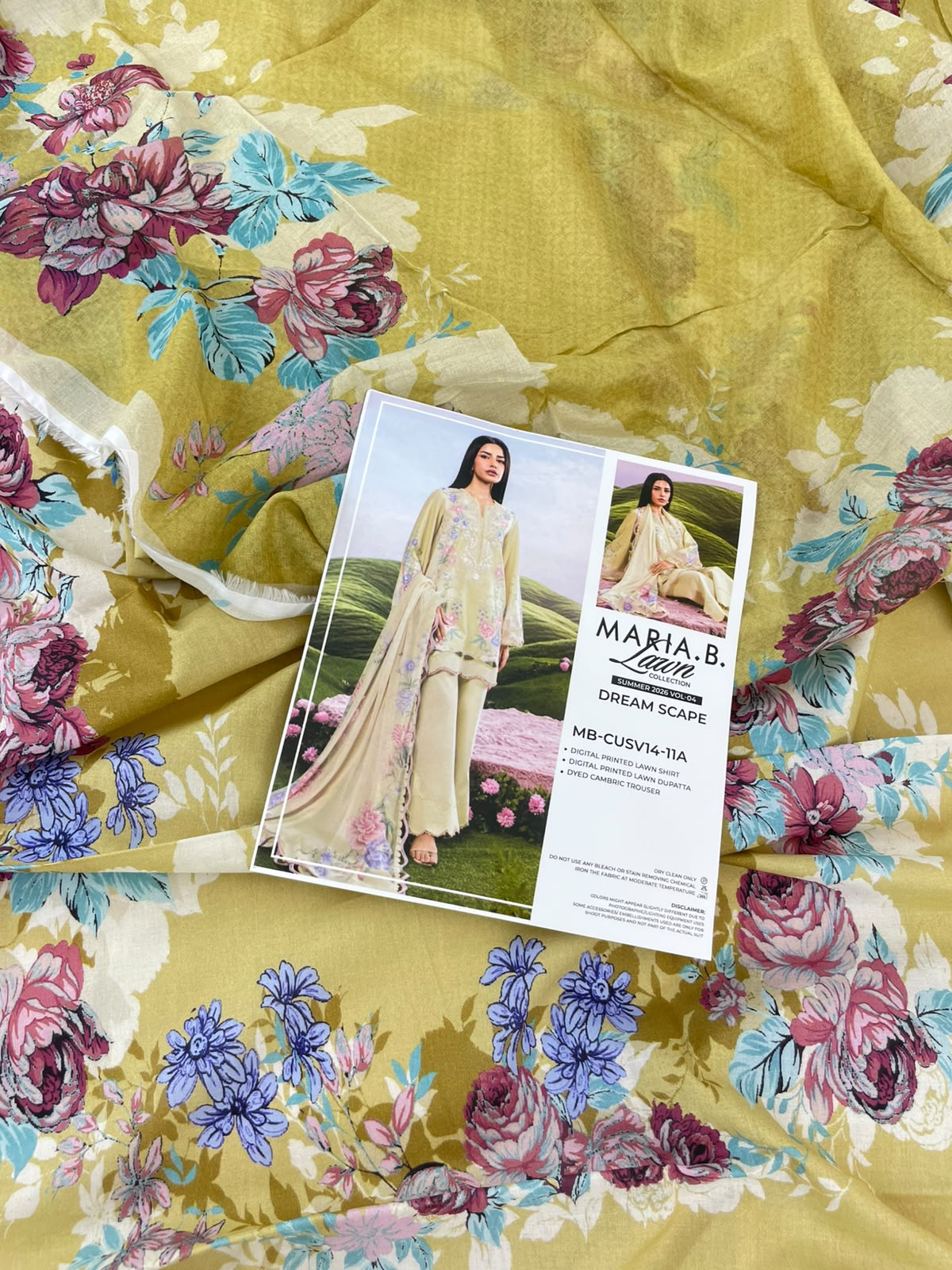 MARIA B LAWN 3 PC