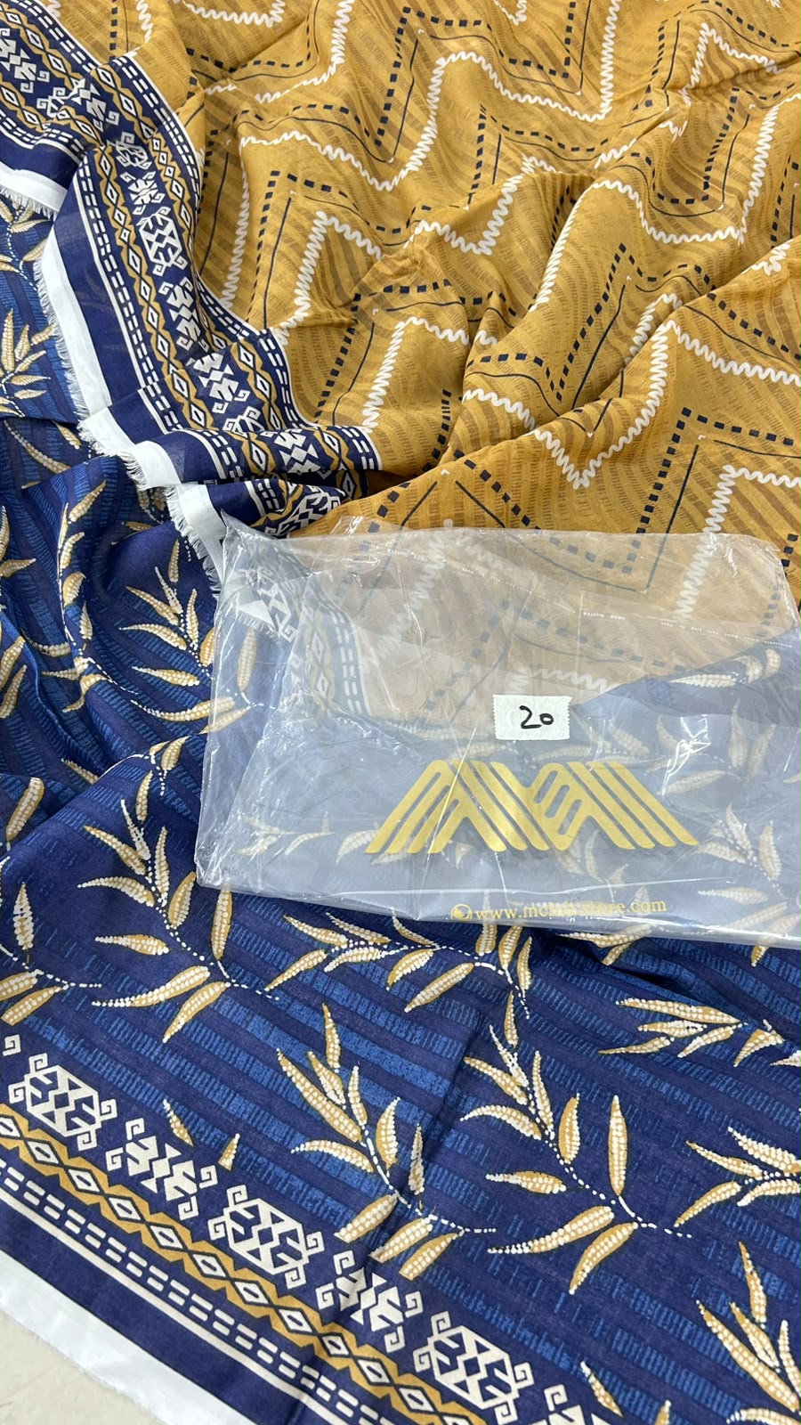 MIX BRAND 2 PC SHIRT DUPATTA