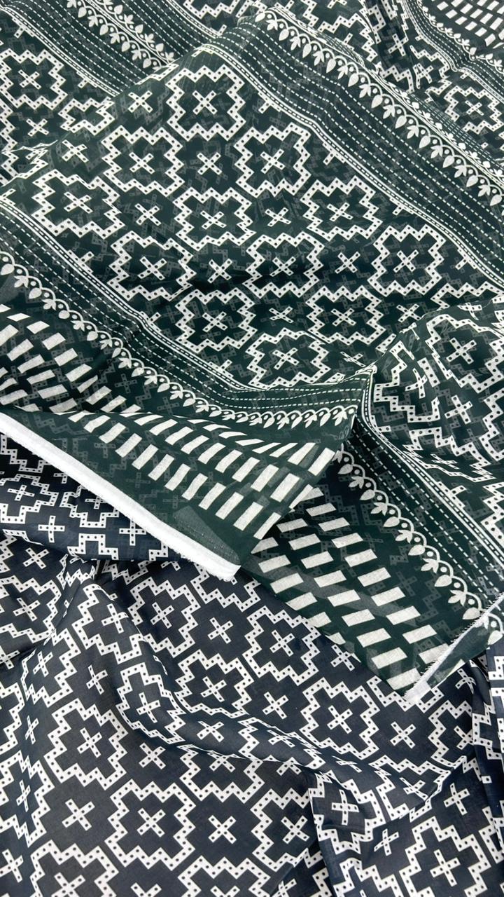 ALKARAM 2 PC LAWN SHIRT DUPATTA