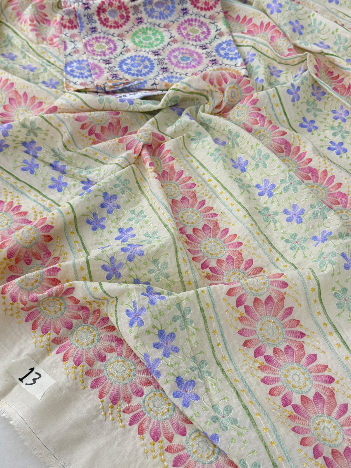 CHICKANKARI LAWN LUXURY 2 PC SHIRT TROUSER
