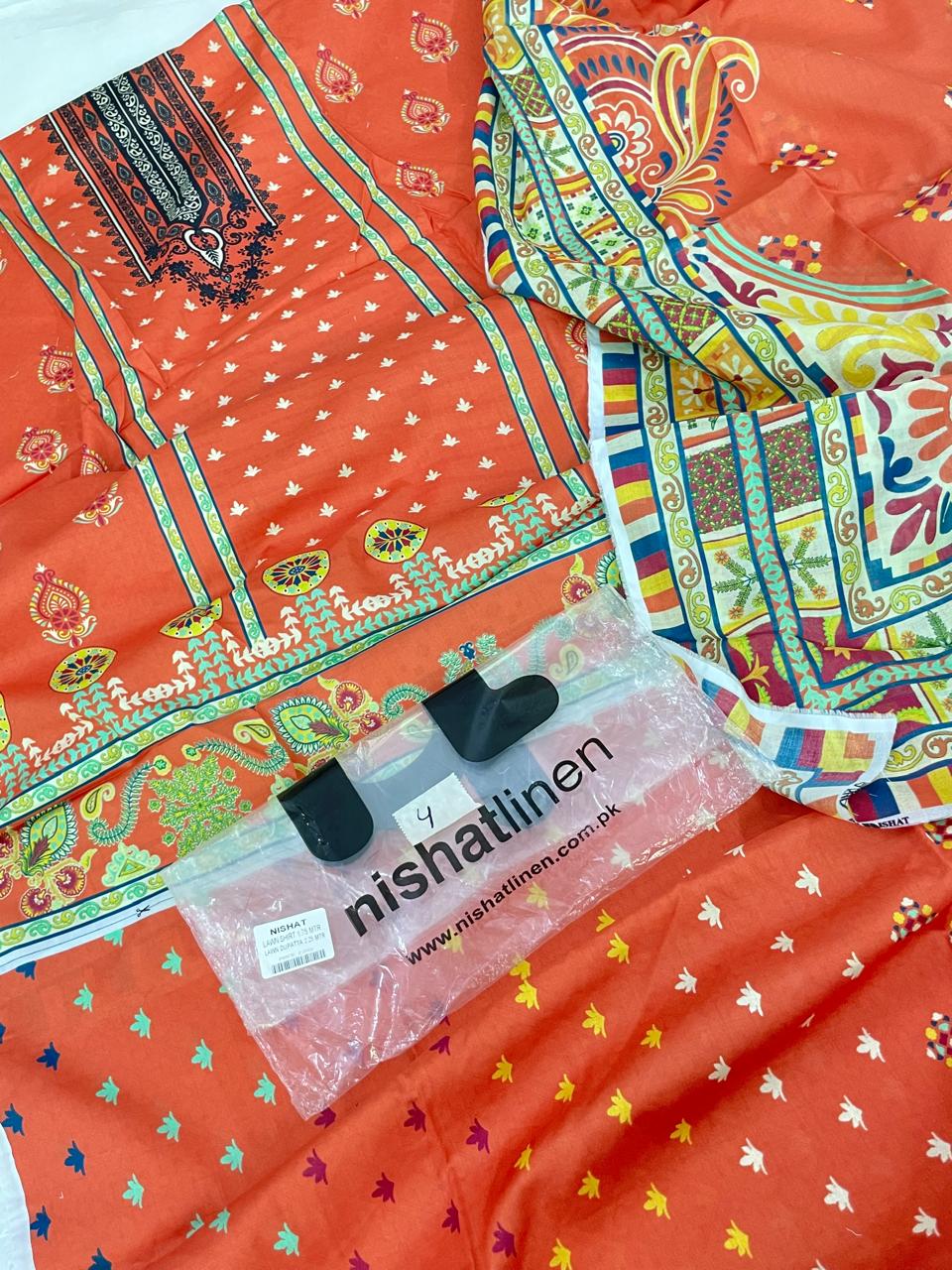 GRAND-NISHAT LAWN 2 PC SHIRT DUPATTA