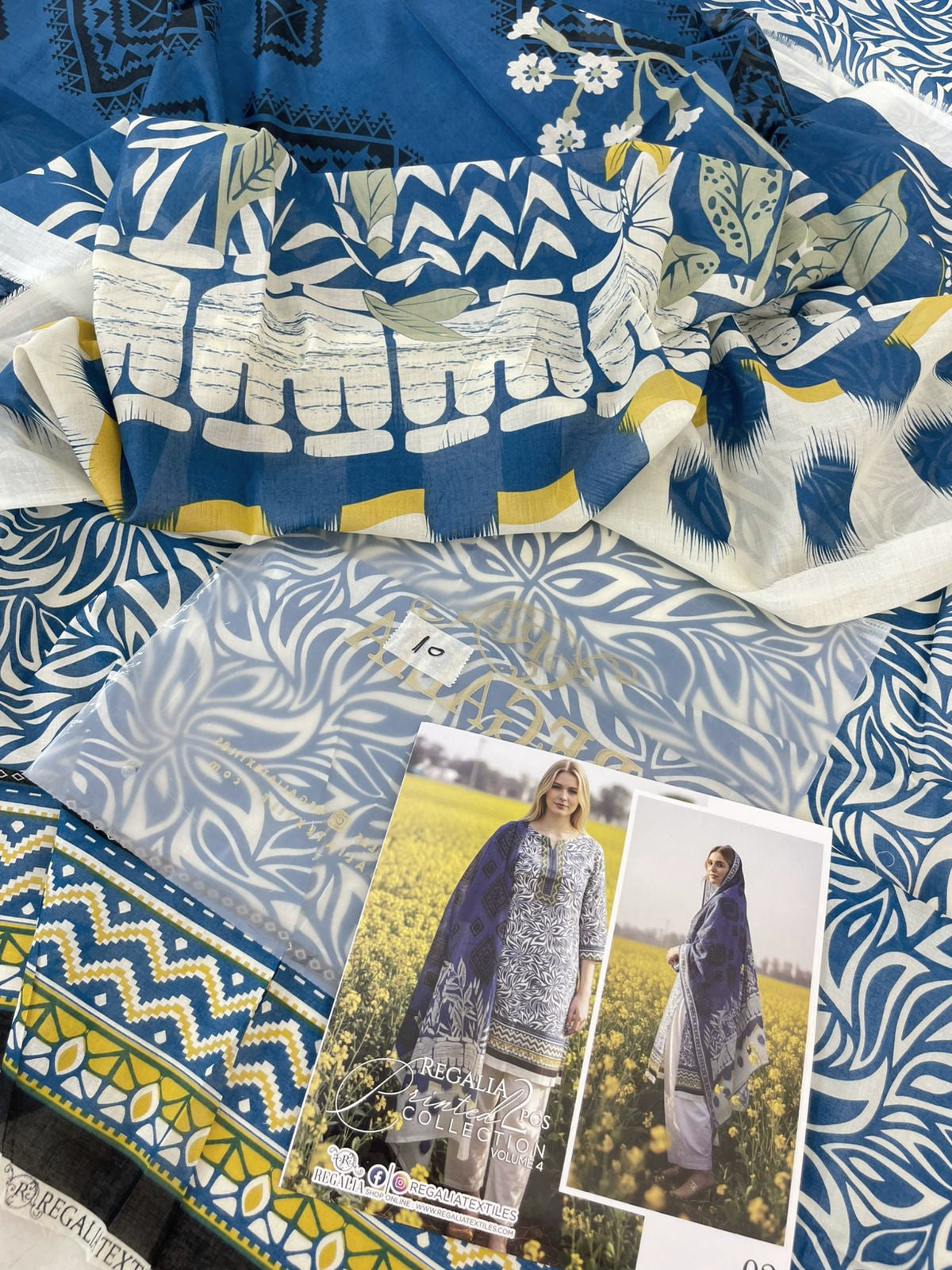 REGALIA LAWN SHIRT DUPATTA 2PC
