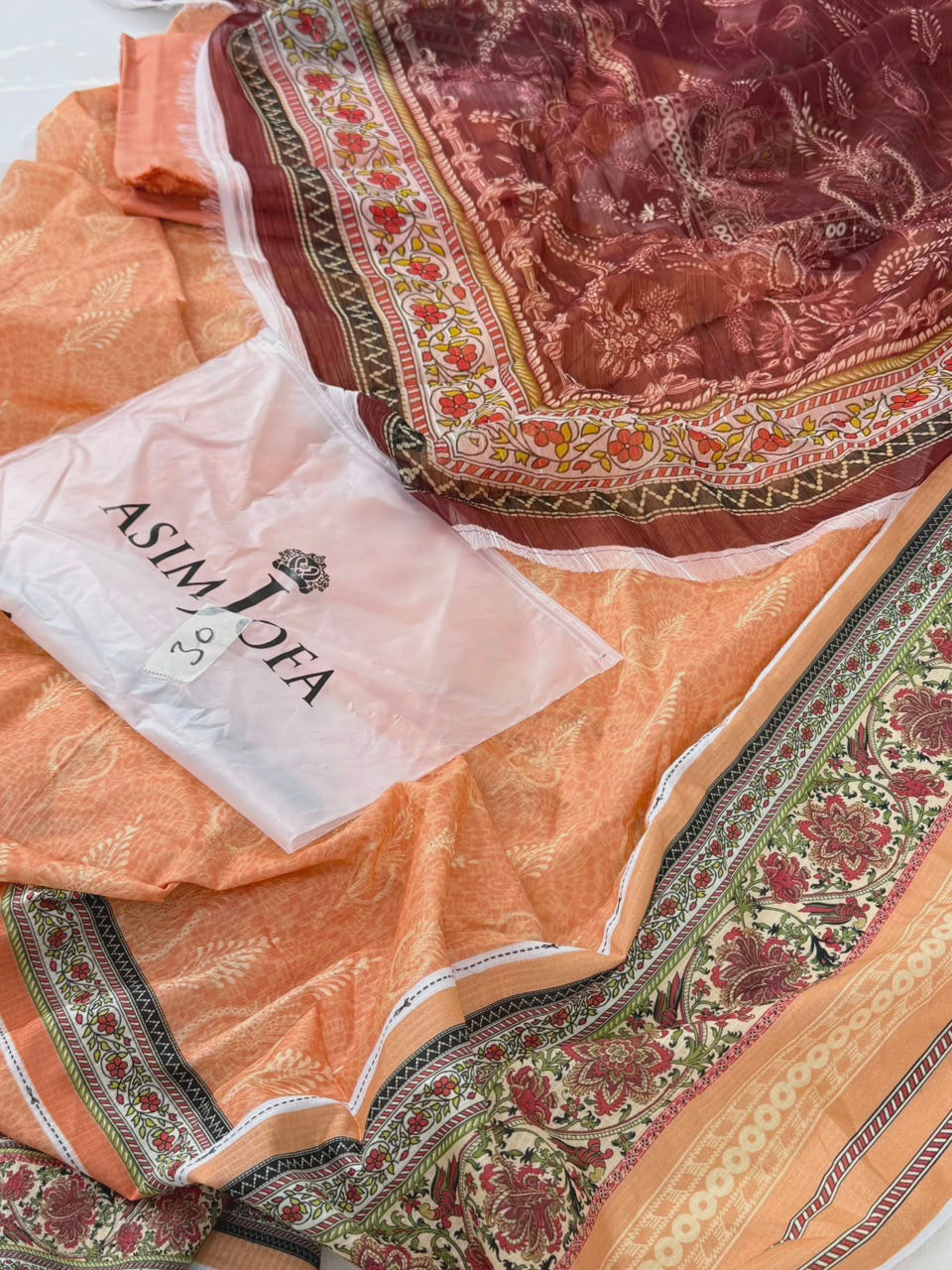 ASIMJOFA LAWN 3 PC