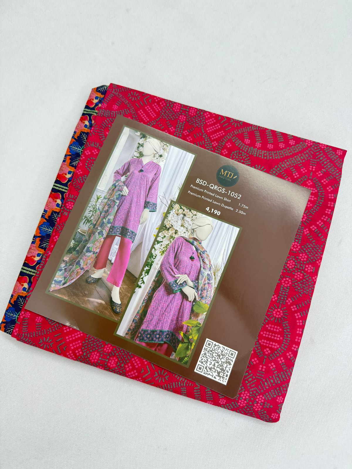 MTJ LAWN 2 PC SHIRT DUPATTA