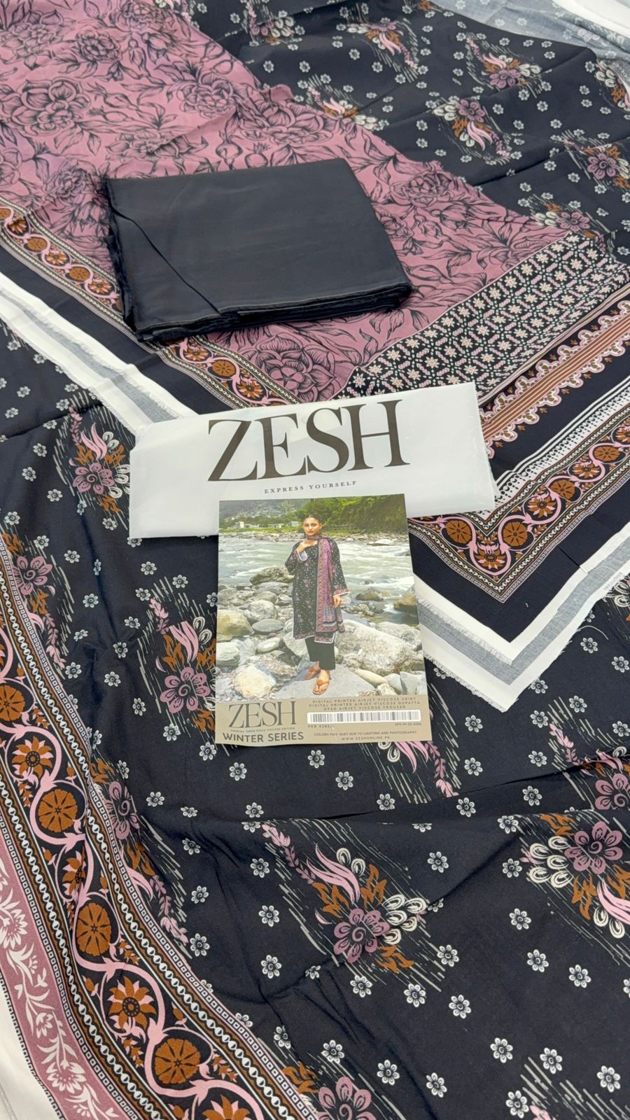 ZESH LINEN WINTER 3 PC