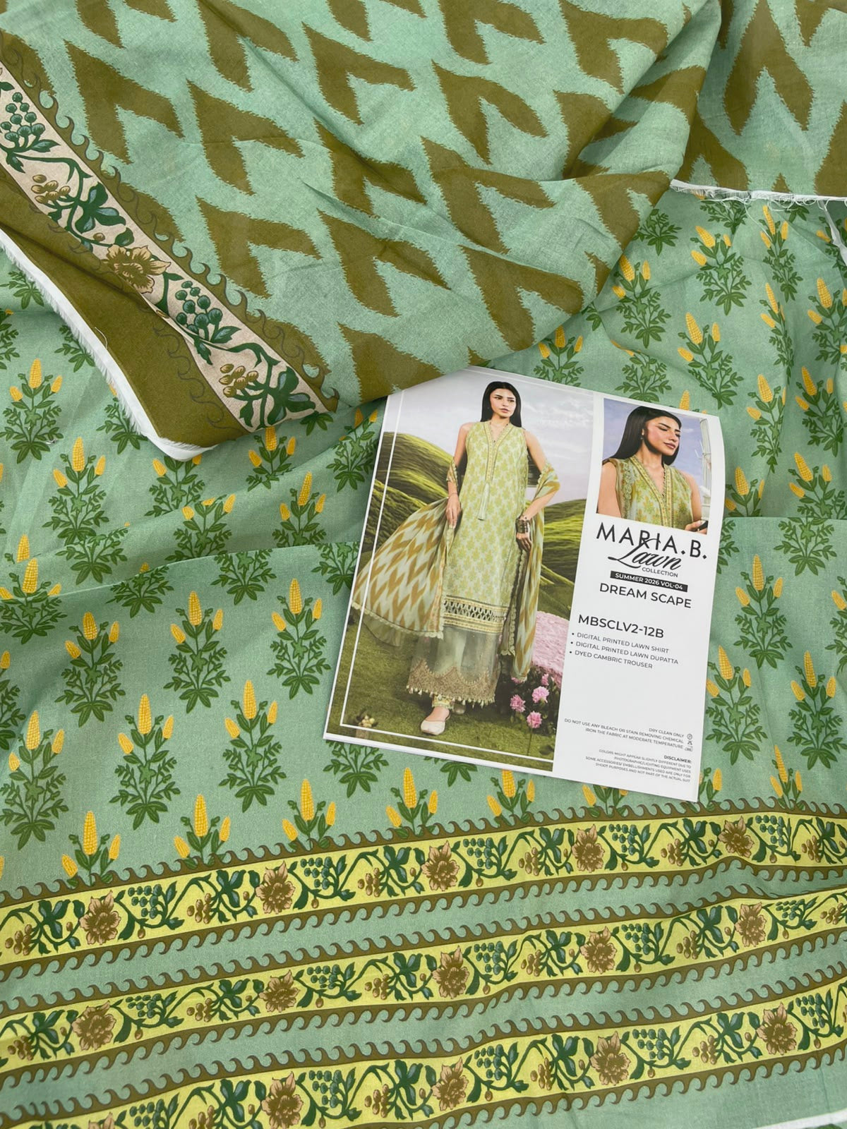MARIA B LAWN 3 PC