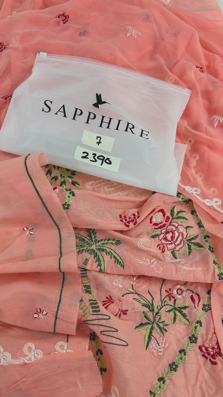 EMBROIDERED LAWN 2 PC