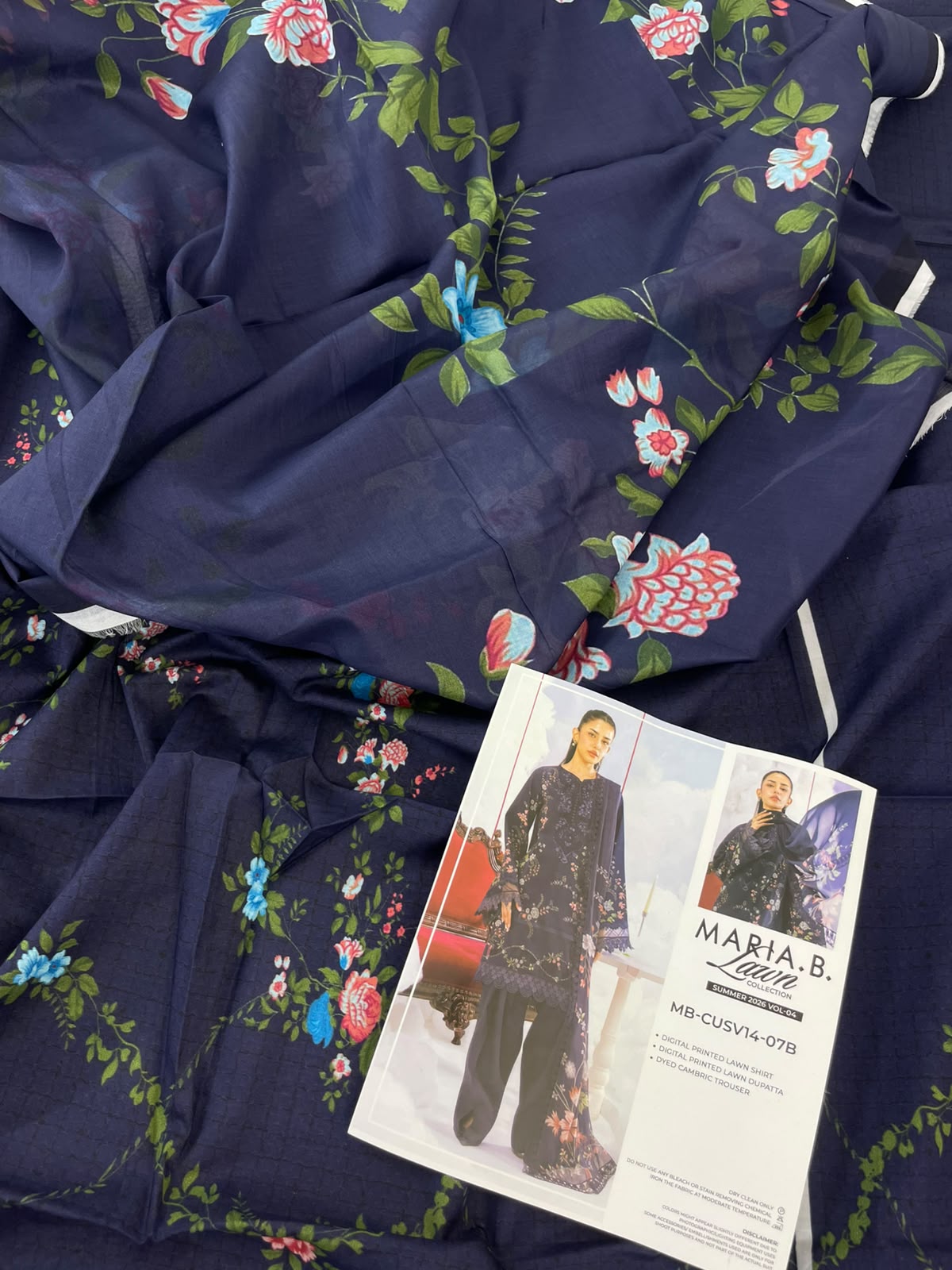 MARIA B LAWN 3 PC