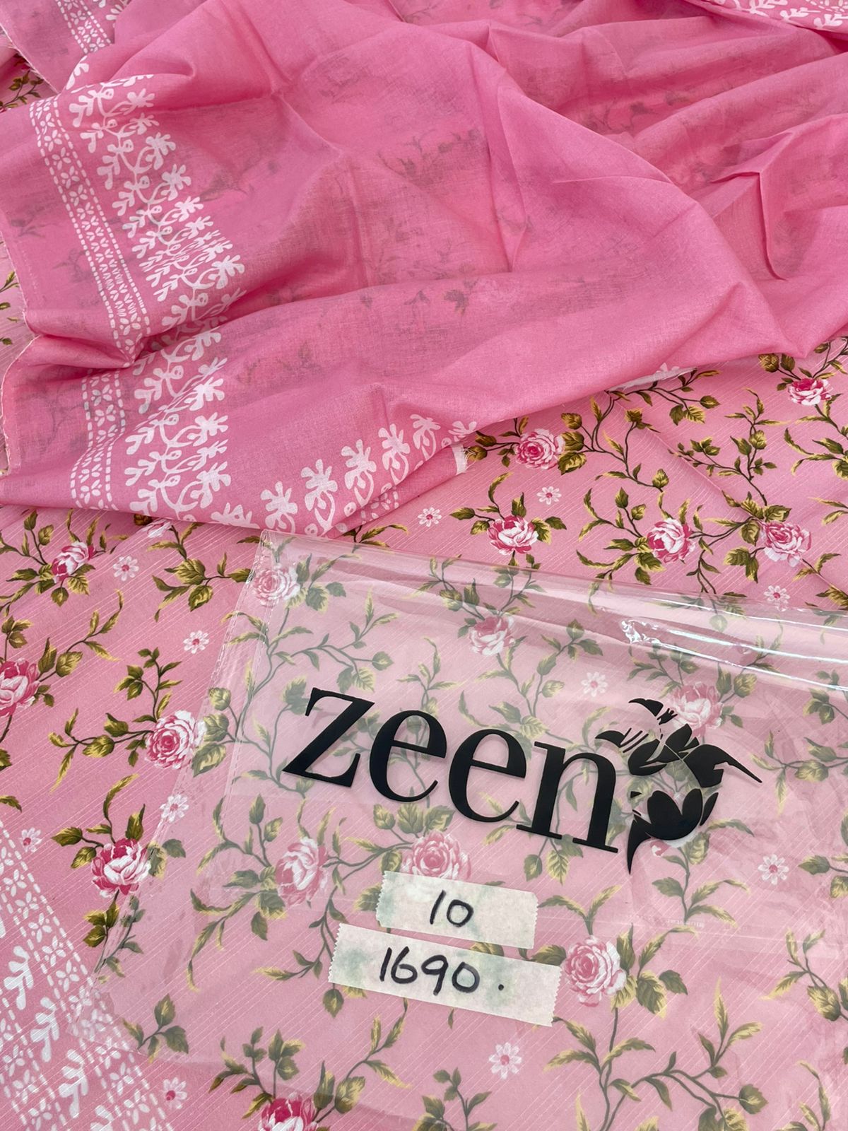 MIX BRAND 2 PC LAWN SHIRT DUPATTA