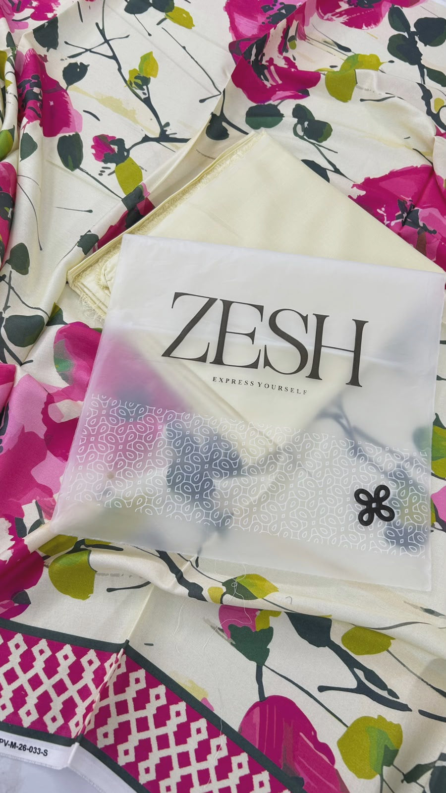ZESH VISCOSE 2 PC SHIRT TROUSER