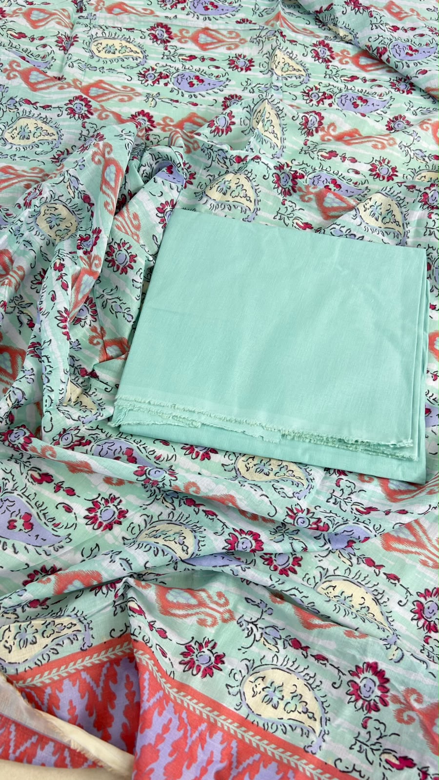 MIX BRAND 2 PC LAWN SHIRT TROUSER