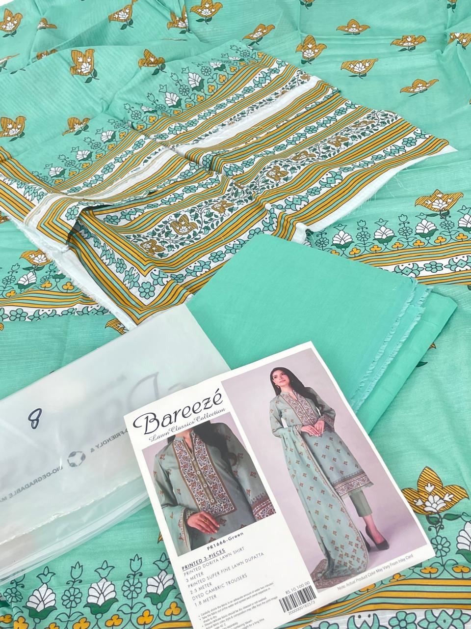 GRAND-BAREEZE BANADORA LAWN 3 PC