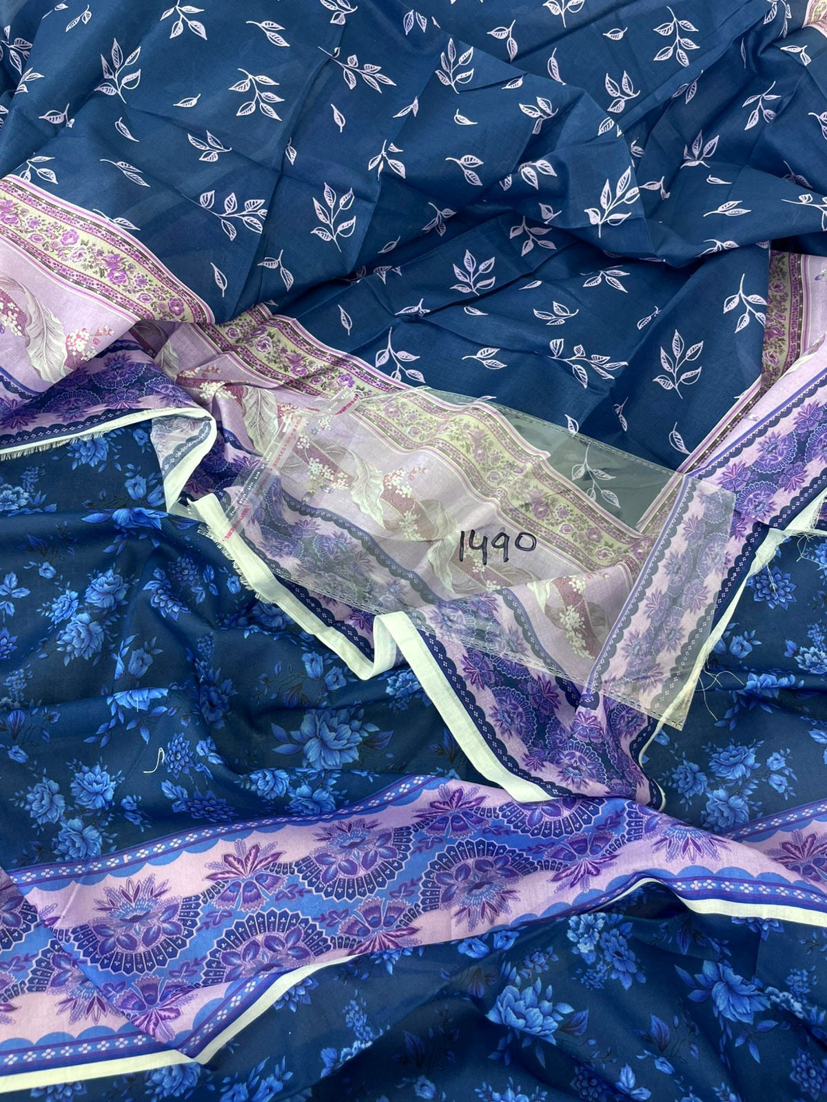 MIX BRAND SHIRT DUPATTA 2 PC